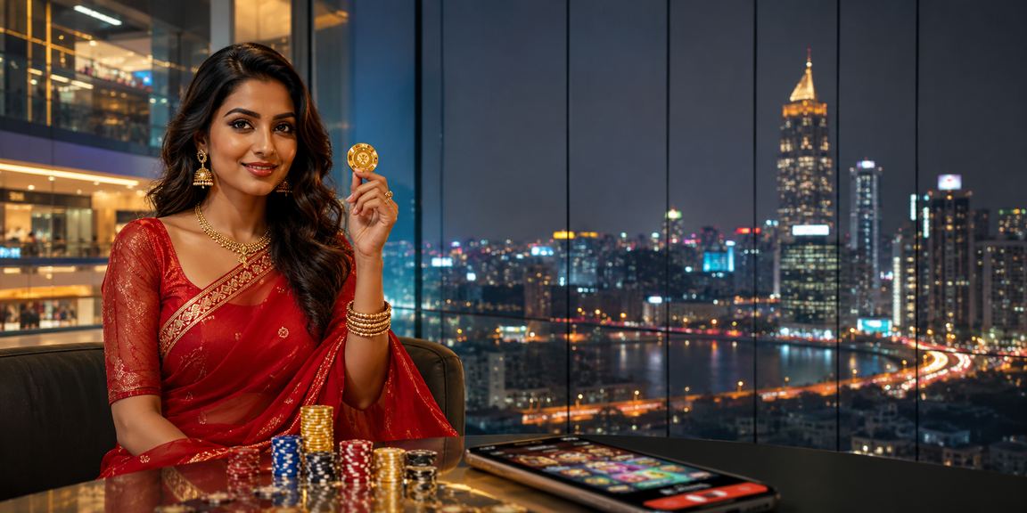 সিলেটে শাড়ি পরিহিতা নারীর মোবাইলে ক্যাসিনো গেম উপভোগ